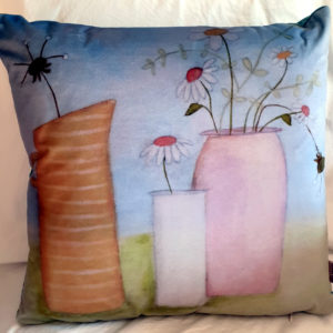 The Flowers Velvet cushion