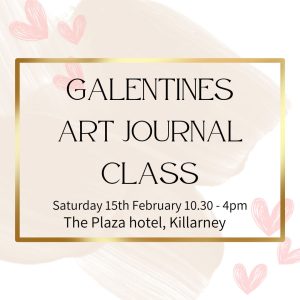 Galentines art journal class